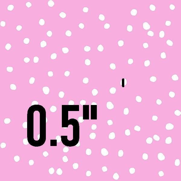 Indy Bloom Fabric La Jolla Polka Dot Pink 05 – custom printed pre-order fabric Australia | Fabric by Missy Rose