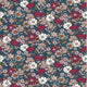 Indy Bloom Fabric - Scarlet Autumn - Midnight Blue 03