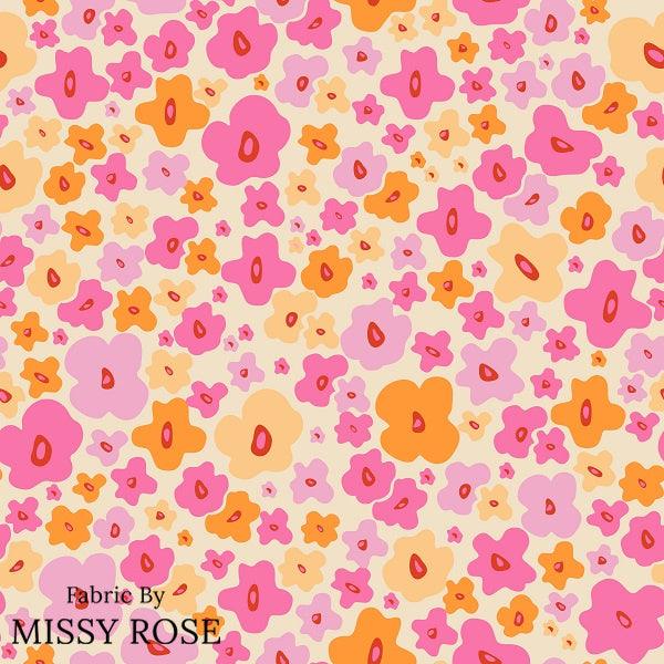 Infinite Florals Fabric 63 – made-to-order custom fabric by the metre | Fabric by Missy Rose