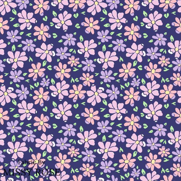 Infinite Florals Fabric 03 – custom printed pre-order fabric Australia | Fabric by Missy Rose