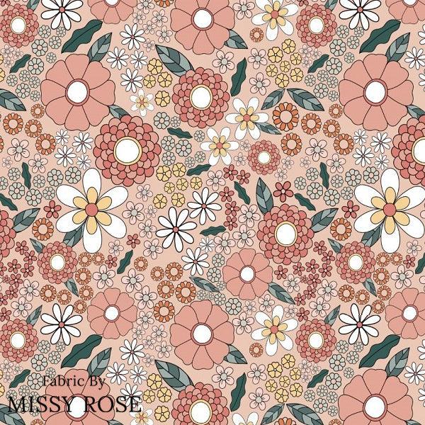 Infinite Florals Fabric 07 – Australian custom printed fabric pre-order | Fabric by Missy Rose