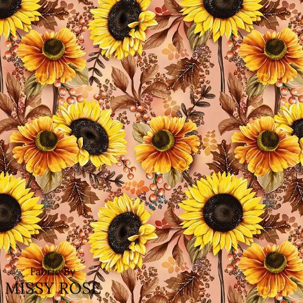 Infinite Florals Fabric 08 – custom printed pre-order fabric Australia | Fabric by Missy Rose