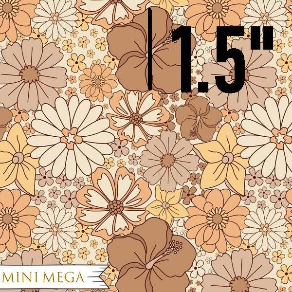 Infinite Florals Fabric 16 – premium custom printed fabric for sewing | Fabric by Missy Rose