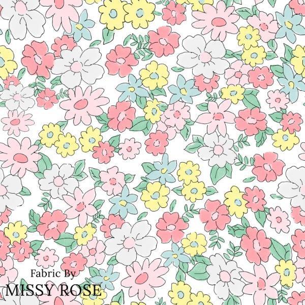 Infinite Florals Fabric 26 – Australian custom printed fabric pre-order | Fabric by Missy Rose