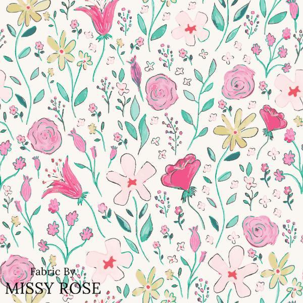 Infinite Florals Fabric 29 – custom printed pre-order fabric Australia | Fabric by Missy Rose