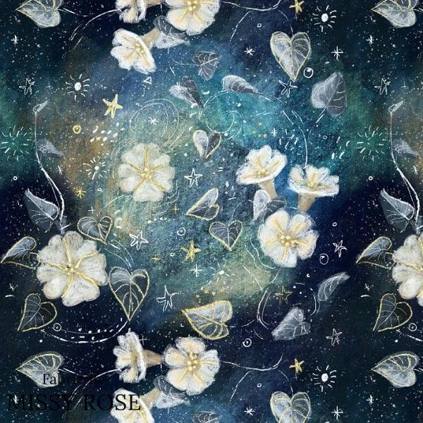 Infinite Florals Fabric 33 – premium custom printed fabric for sewing | Fabric by Missy Rose