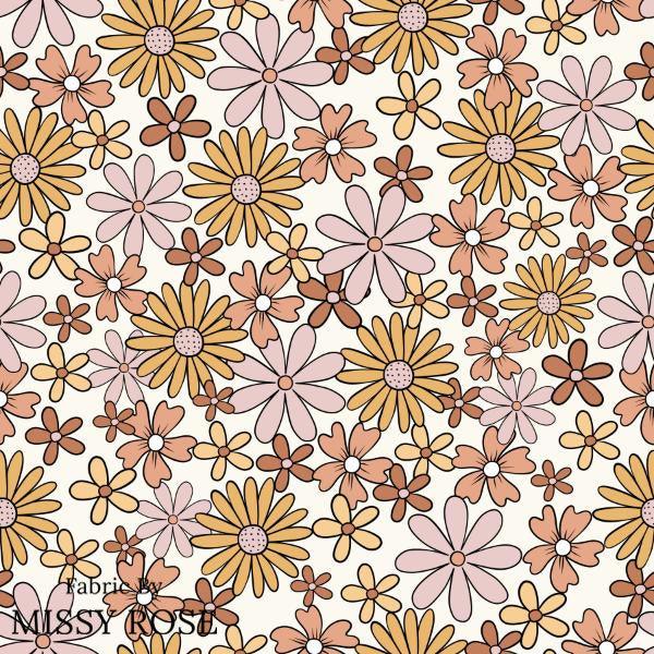 Infinite Florals Fabric 34 – custom printed pre-order fabric Australia | Fabric by Missy Rose