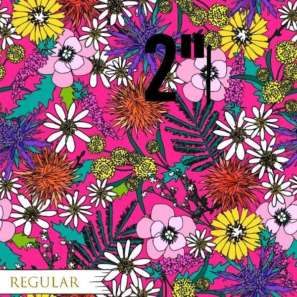 Infinite Florals Fabric 36 – premium custom printed fabric for sewing | Fabric by Missy Rose