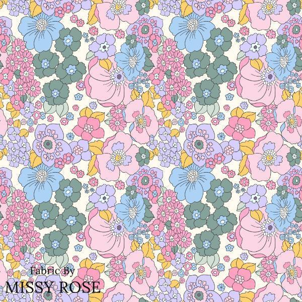 Infinite Florals Fabric 48 – pre-order designer fabric Australia | Fabric by Missy Rose