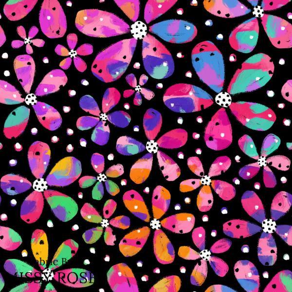 Infinite Florals Fabric 50 – custom printed pre-order fabric Australia | Fabric by Missy Rose