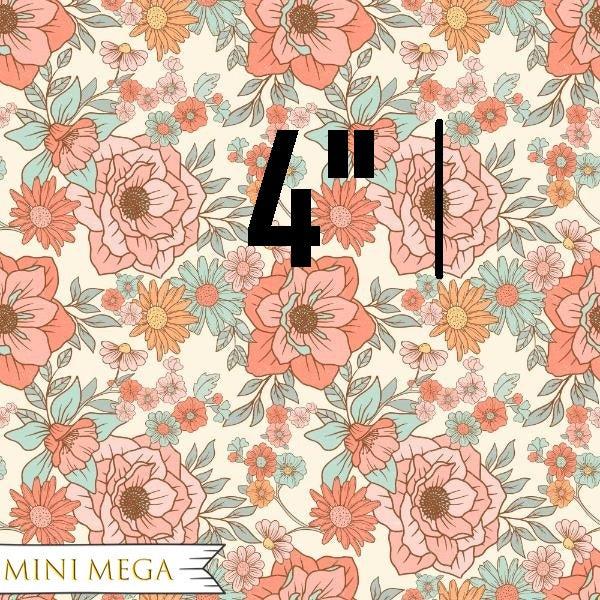Infinite Florals Fabric 51 – premium custom printed fabric for sewing | Fabric by Missy Rose