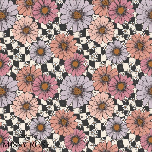 Infinite Florals Fabric 53 – premium custom printed fabric for sewing | Fabric by Missy Rose