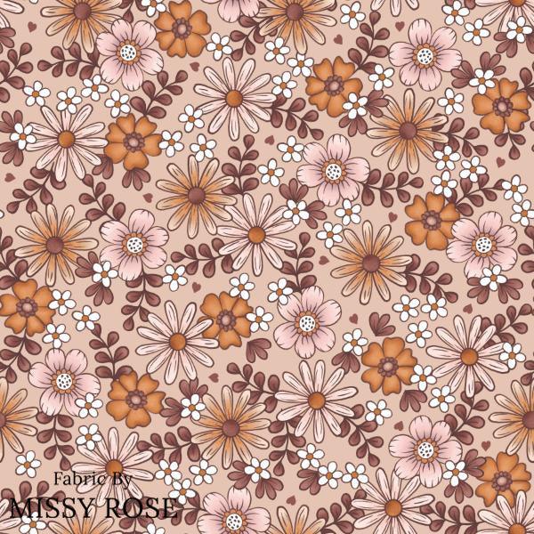 Infinite Florals Fabric 55 – made-to-order custom fabric by the metre | Fabric by Missy Rose