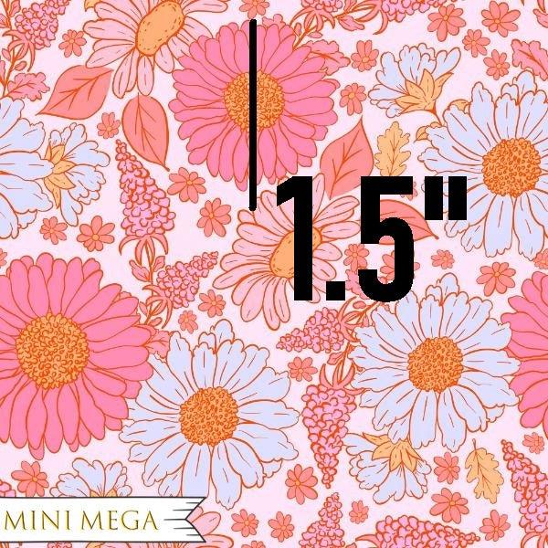 Infinite Florals Fabric 60 – premium custom printed fabric for sewing | Fabric by Missy Rose