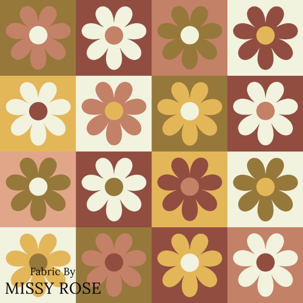 Infinite Florals Fabric 61 – Australian custom printed fabric pre-order | Fabric by Missy Rose