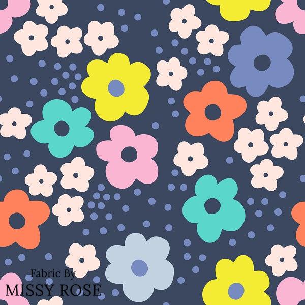 Infinite Florals Fabric 64 – custom printed pre-order fabric Australia | Fabric by Missy Rose