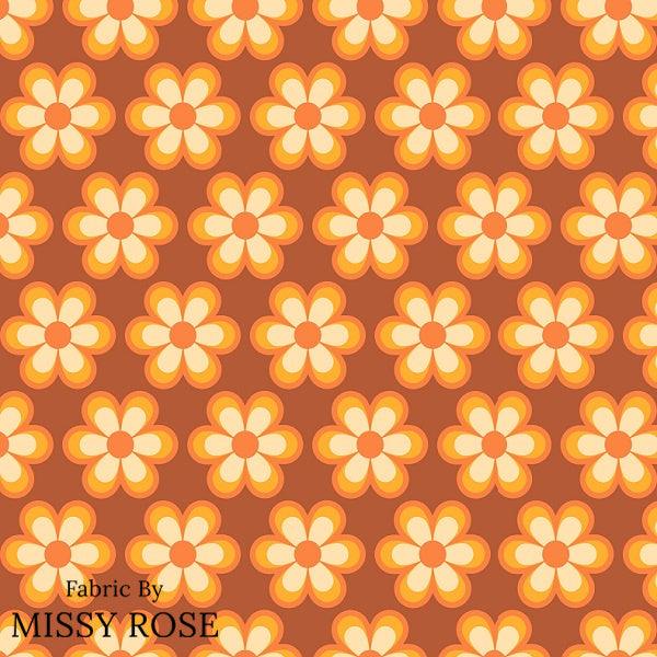 Infinite Florals Fabric 66 – premium custom printed fabric for sewing | Fabric by Missy Rose