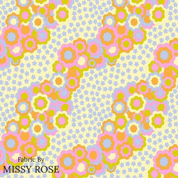 Infinite Florals Fabric 69 – custom printed pre-order fabric Australia | Fabric by Missy Rose