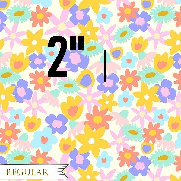 Infinite Florals Fabric 75 – premium custom printed fabric for sewing | Fabric by Missy Rose