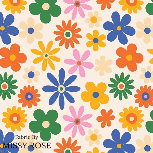 Infinite Florals Fabric 76 – made-to-order custom fabric by the metre | Fabric by Missy Rose