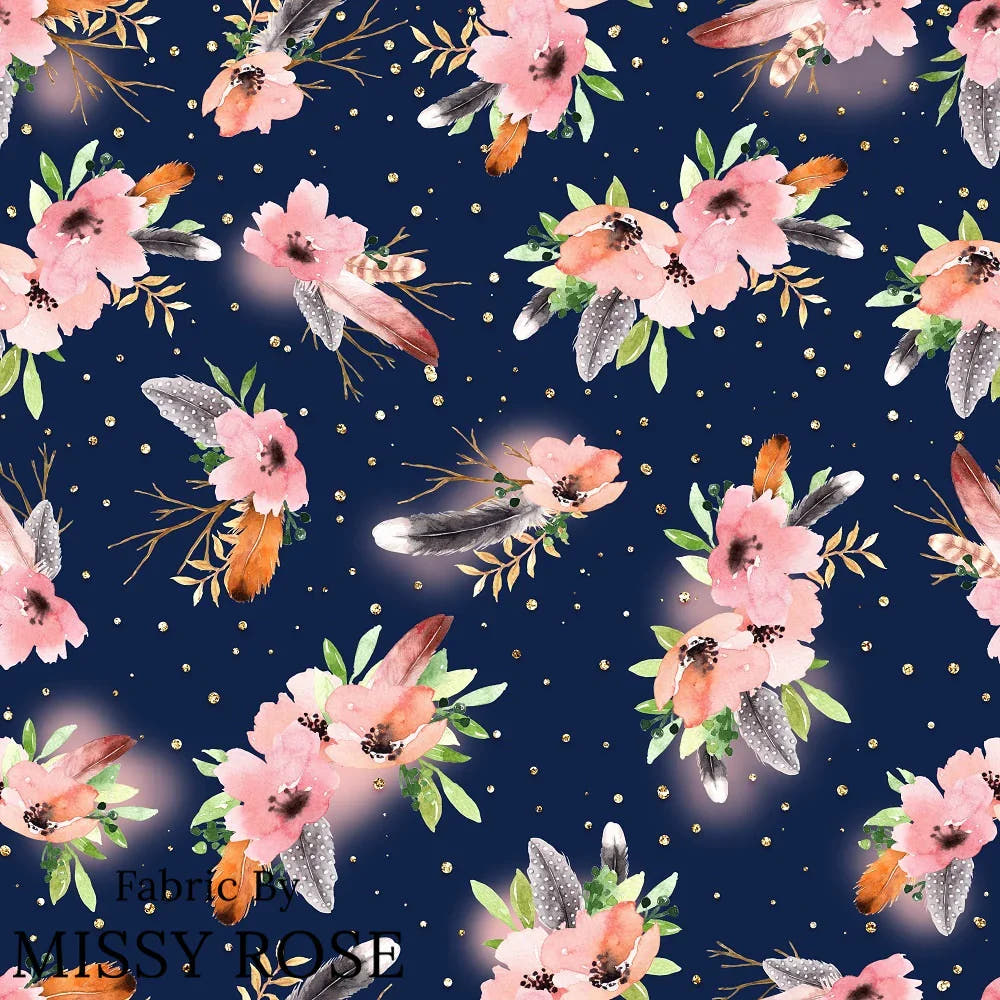 Infinite Florals Fabric 82 – pre-order designer fabric Australia | Fabric by Missy Rose