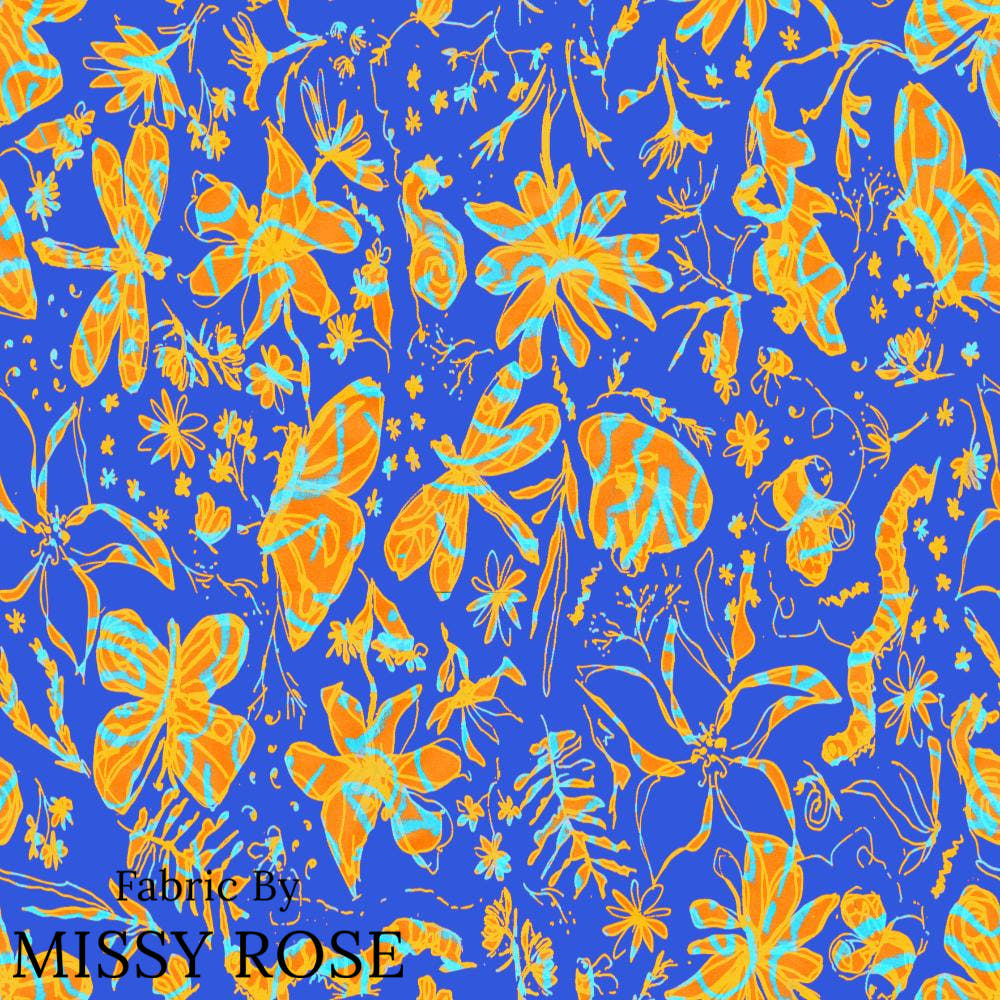 Laura Hamzic 40 fabric – custom printed pre-order fabric Australia | Fabric by Missy Rose