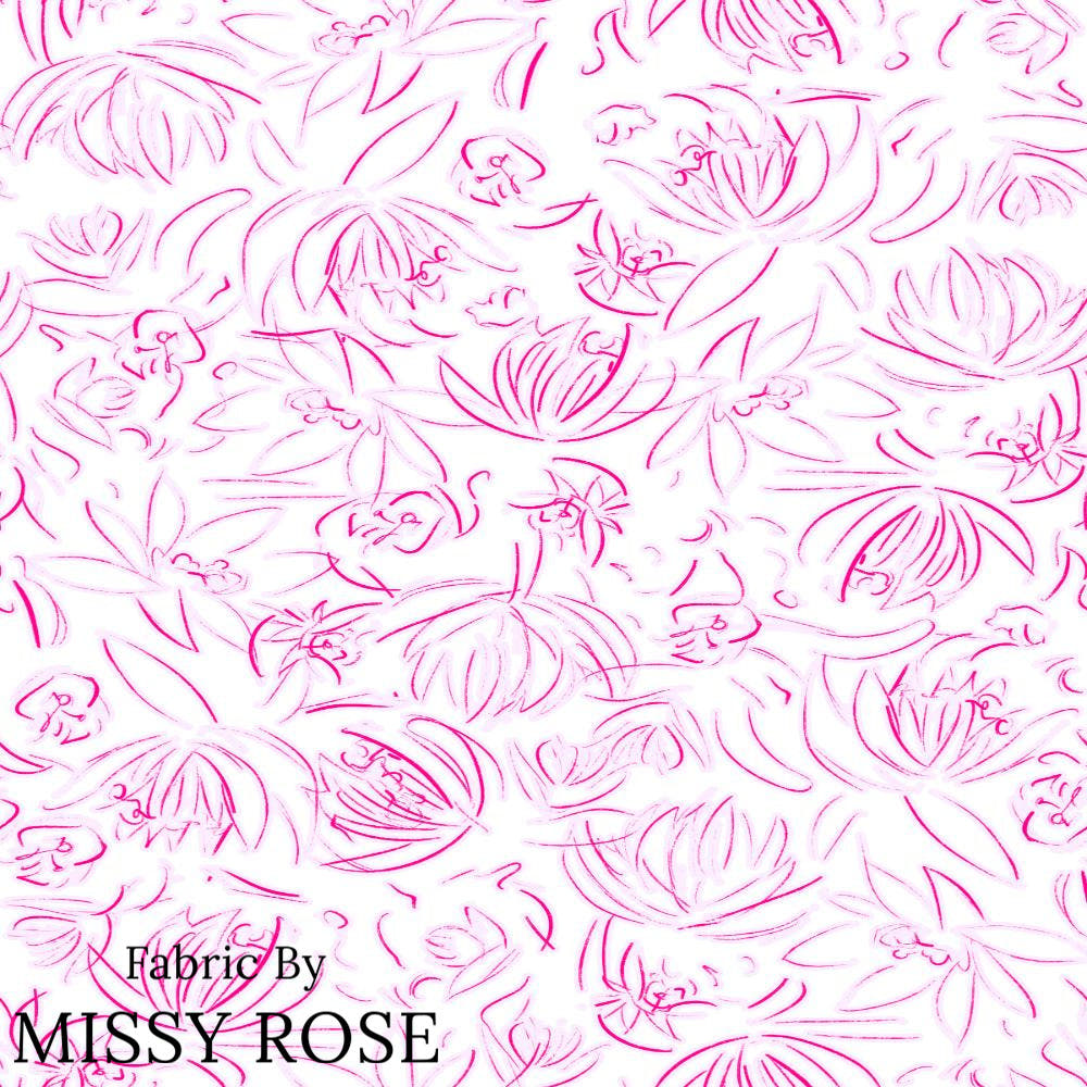 Laura Hamzic 47 fabric – premium custom printed fabric for sewing | Fabric by Missy Rose