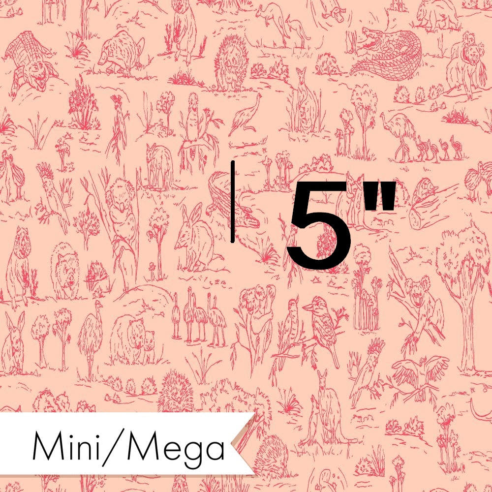 Laura Hamzic 52 fabric – custom printed pre-order fabric Australia | Fabric by Missy Rose