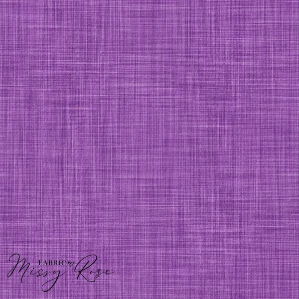 Linen Look Fabric 52 – custom printed pre-order fabric Australia | Fabric by Missy Rose