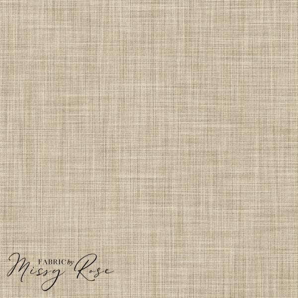 Linen Look Fabric 88 – premium custom printed fabric for sewing | Fabric by Missy Rose