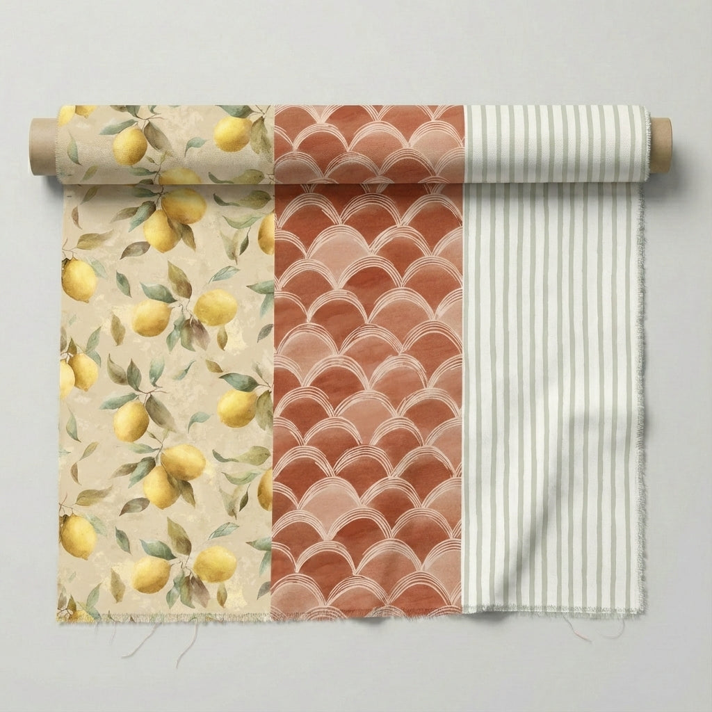 Trio Project Panel 18 fabric – made-to-order custom fabric by the metre | Fabric by Missy Rose