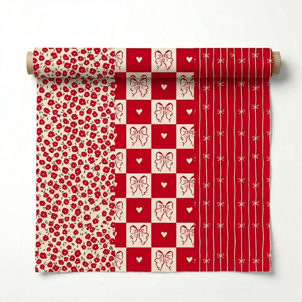 Trio Project Panel 20 fabric – Australian custom printed fabric pre-order | Fabric by Missy Rose