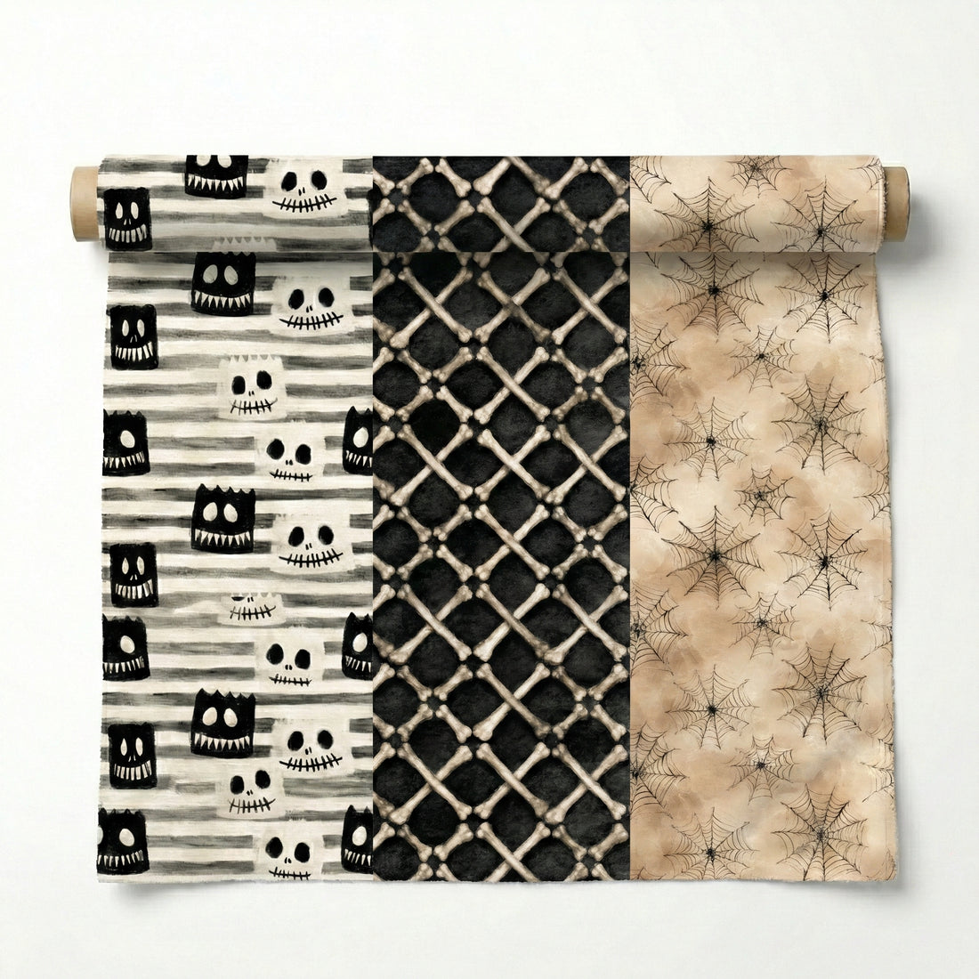 Trio Project Panel 19 fabric – premium custom printed fabric for sewing | Fabric by Missy Rose