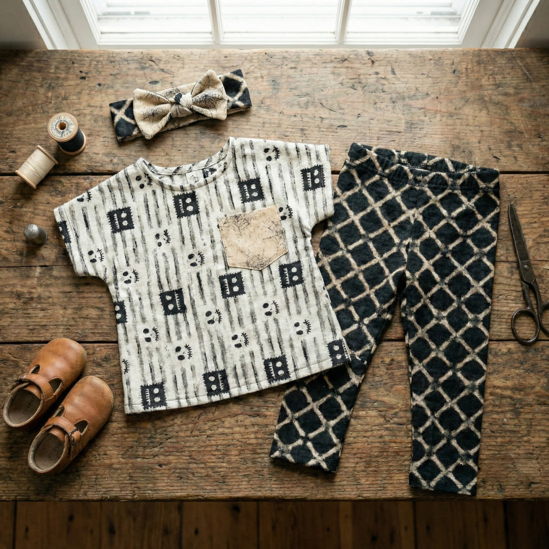 Trio Project Panel 19 fabric – Australian custom printed fabric pre-order | Fabric by Missy Rose