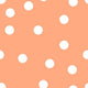 Indy Bloom Fabric - Peony Sunset - Polka Dot Peach 06