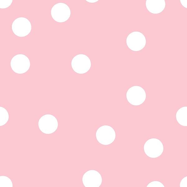 Indy Bloom Fabric Peony Sunset Polka Dot Pink 04 – custom printed pre-order fabric Australia | Fabric by Missy Rose
