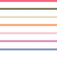 Indy Bloom Fabric - Peony Sunset - Stripes In Multi 10