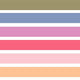 Indy Bloom Fabric - Peony Sunset - Thick Stripe 11