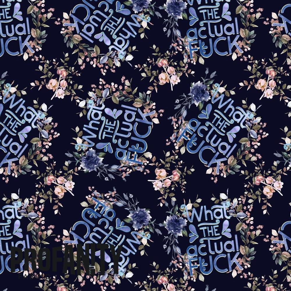 Swear Word Fabric 02 – swearing fabric custom printed Australia, made-to-order | Fabric by Missy Rose