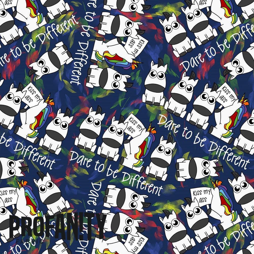 Swear Word Fabric 09 – profanity fabric for sewing, custom printed Australia | Fabric by Missy Rose