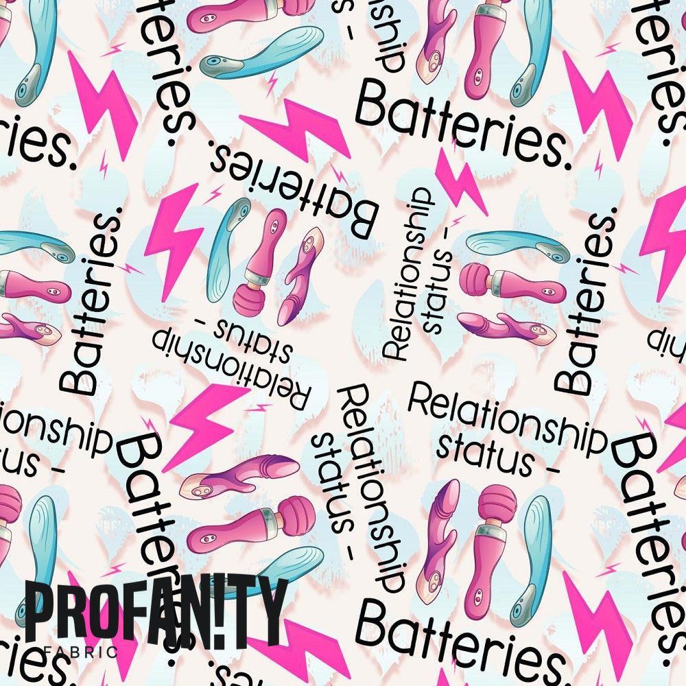 Novelty Swearing Fabric 106 – cheeky rude print fabric for sewing, pre-order | Fabric by Missy Rose