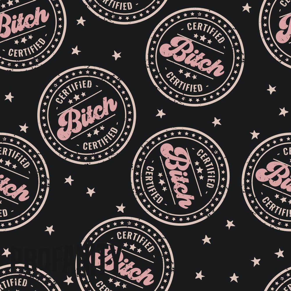 Swear Word Fabric 117 – swearing fabric custom printed Australia, made-to-order | Fabric by Missy Rose
