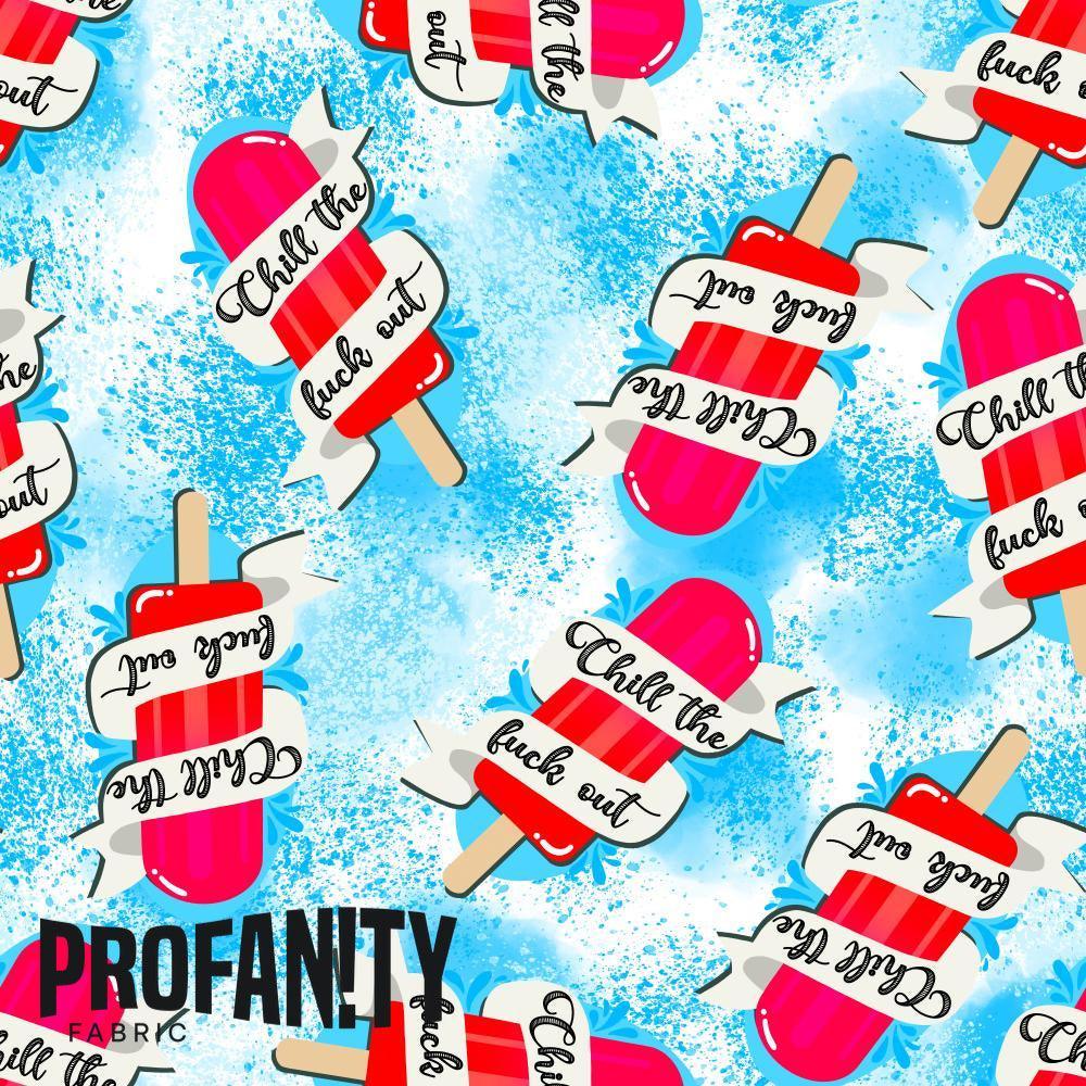 Swear Word Fabric 119 – profanity fabric for sewing, custom printed Australia | Fabric by Missy Rose