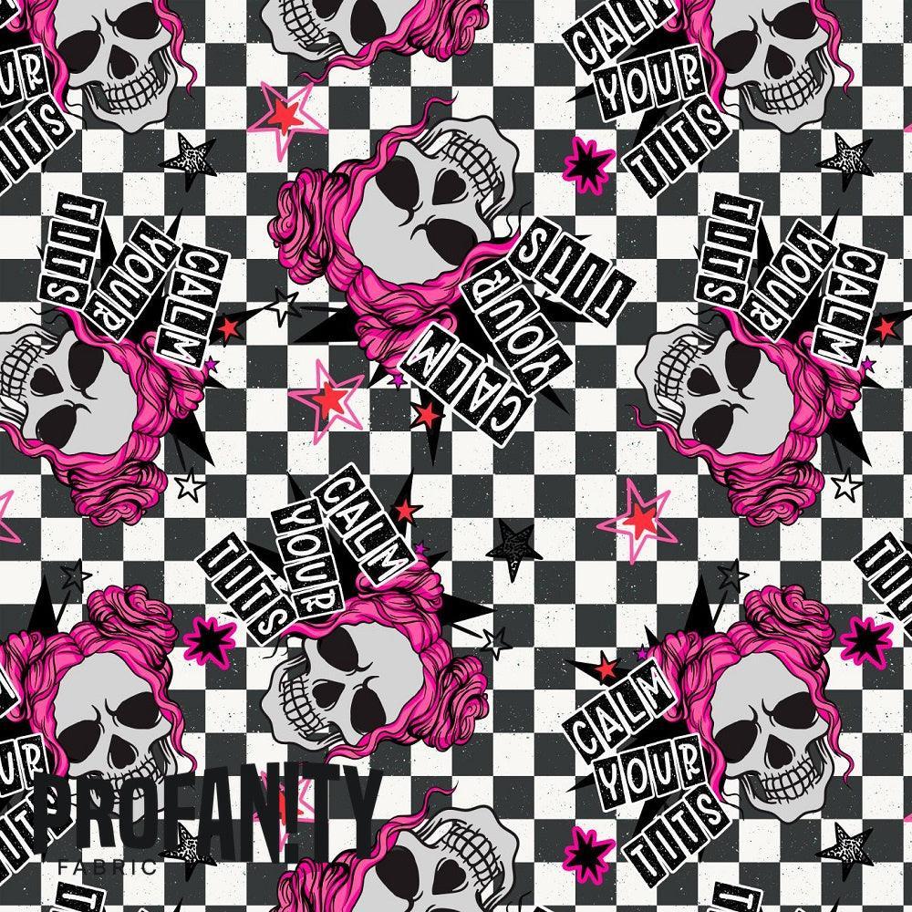 Swear Word Fabric 11 – swearing fabric custom printed Australia, made-to-order | Fabric by Missy Rose