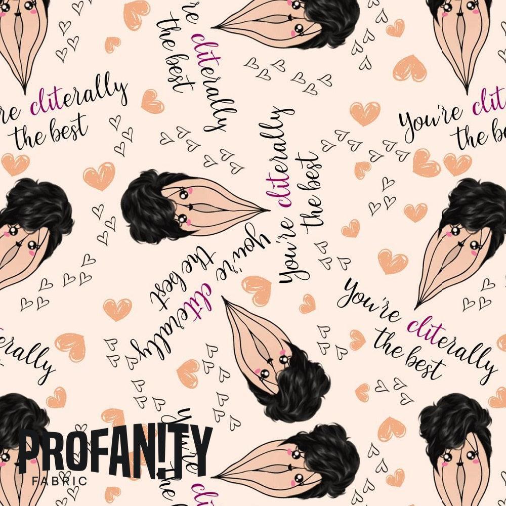 Swear Word Fabric 121 – swearing fabric custom printed Australia, made-to-order | Fabric by Missy Rose