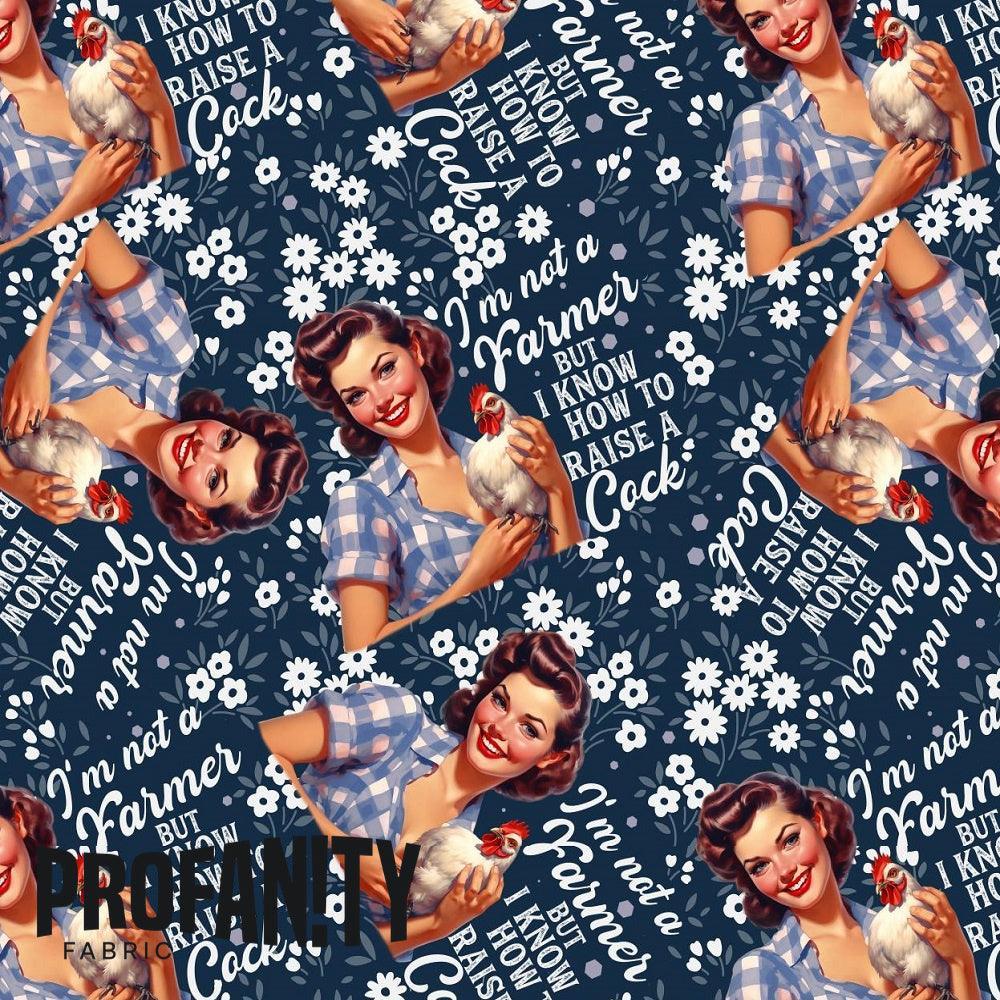 Swear Word Fabric 123 – swear word fabric Australia, custom printed pre-order | Fabric by Missy Rose