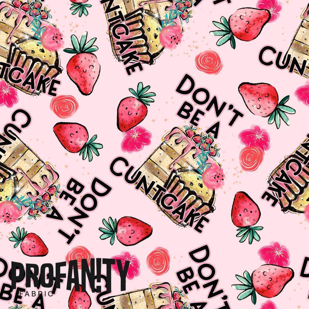 Swear Word Fabric 131 – profanity fabric for sewing, custom printed Australia | Fabric by Missy Rose
