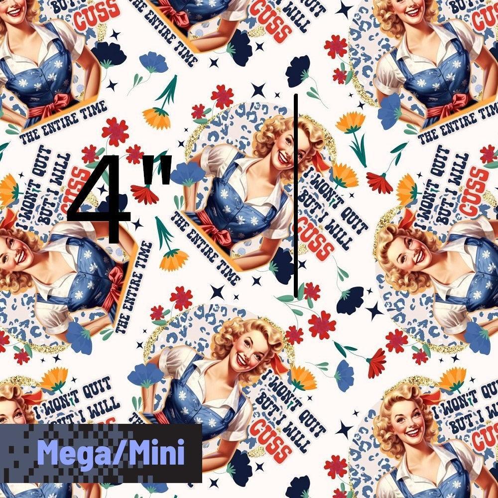 Swear Word Fabric 133 – swearing fabric custom printed Australia, made-to-order | Fabric by Missy Rose