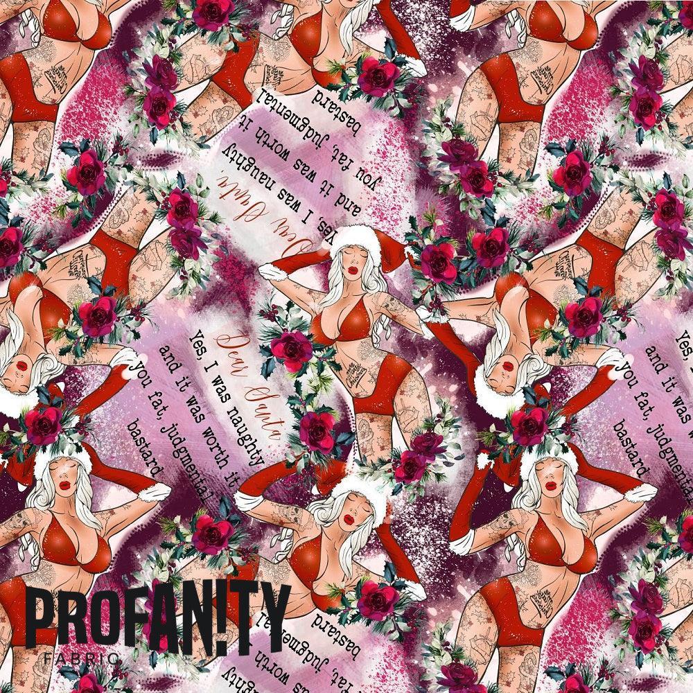 Novelty Swearing Fabric 138 – cheeky novelty fabric by the metre, made-to-order | Fabric by Missy Rose