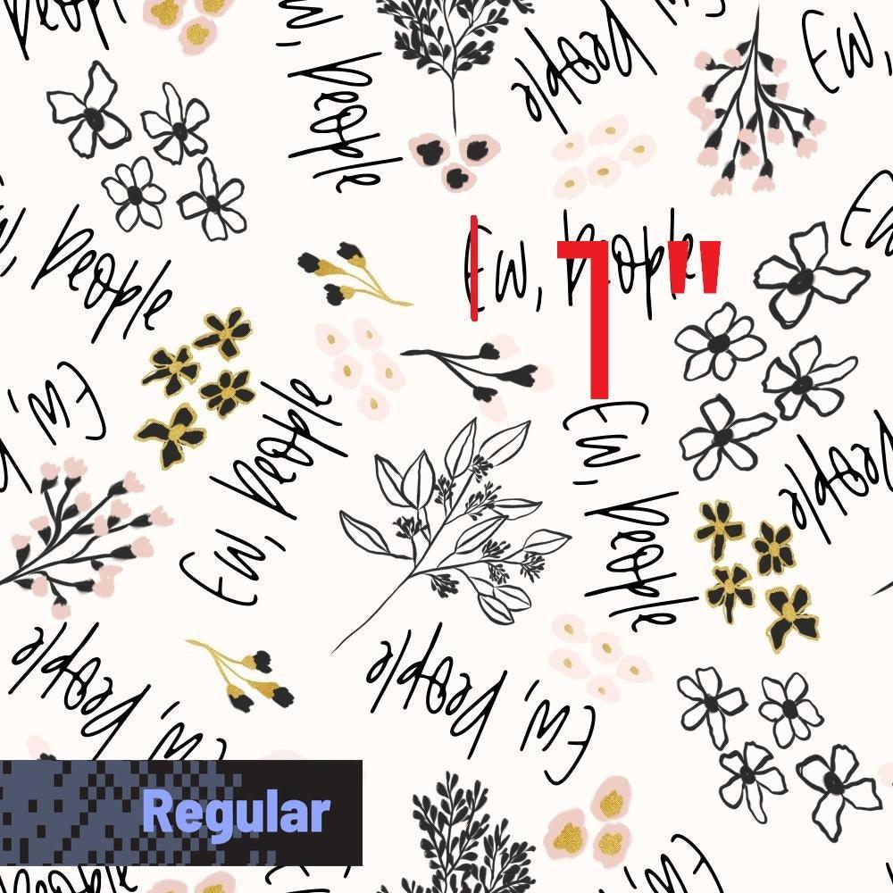 Novelty Swearing Fabric 153 – rude funny novelty fabric, pre-order by the metre | Fabric by Missy Rose